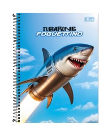 imagem principal do produto Caderno Capa Dura Universitário Connect 1 Matéria 4-Fun 80 Folhas