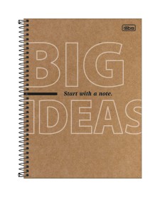 imagem principal do produto Caderno Capa Dura Universitário Kraftwork 1 Matéria 80 Folhas