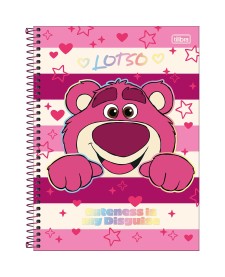imagem principal do produto Caderno Capa Dura Universitário Lotso 1 Matéria 80 Folhas