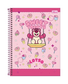 imagem principal do produto Caderno Capa Dura Universitário Lotso 1 Matéria 80 Folhas