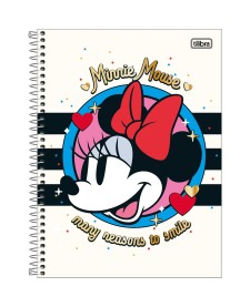 imagem principal do produto Caderno Capa Dura Universitário Minnie Fit 10 Matérias 160 Folhas