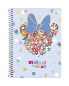 imagem principal do produto Caderno Capa Dura Universitário Minnie Fit 10 Matérias 160 Folhas