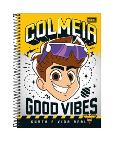 imagem principal do produto Caderno Capa Dura Universitário Natan Por Aí 1 Matéria 80 Folhas