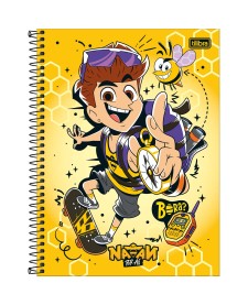 imagem principal do produto Caderno Capa Dura Universitário Natan Por Aí 1 Matéria 80 Folhas