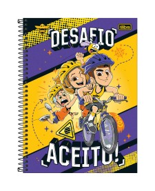 imagem principal do produto Caderno Capa Dura Universitário Natan Por Aí 1 Matéria 80 Folhas