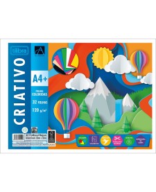 imagem principal do produto Caderno Colado Criativo Académie 32 Folhas