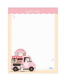 imagem de detalhe produto Caderno Colado Papel de Carta Mofusand 48 Folhas