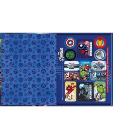 imagem de detalhe produto Caderno de Caligrafia Brochura Capa Dura Avengers 40 Folhas