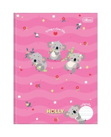 imagem principal do produto Caderno de Caligrafia Brochura Capa Dura Holly 40 Folhas