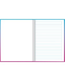 imagem de detalhe produto Caderno de Caligrafia Brochura Capa Dura Spice Kids Feminino 40 Folhas
