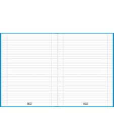 imagem de detalhe produto Caderno de Caligrafia Brochura Capa Dura Universitário D+ Azul 96 Folhas