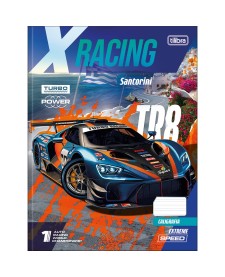imagem principal do produto Caderno de Caligrafia Brochura Capa Dura X-Racing 40 Folhas