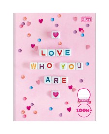 imagem principal do produto Caderno de Caligrafia Brochura Capa Dura Zoom+ 40 Folhas