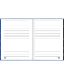 imagem de detalhe produto Caderno de Caligrafia Pauta Ampliada Brochura Capa Dura Tilibra Neuro 40 Folhas