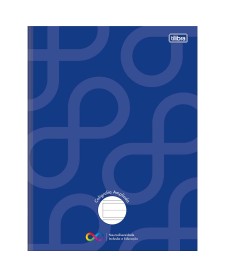 imagem principal do produto Caderno de Caligrafia Pauta Ampliada Brochura Capa Dura Tilibra Neuro 40 Folhas