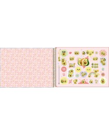 imagem de detalhe produto Caderno de Cartografia e Desenho Espiral Capa Dura Abacute 80 Folhas