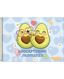 imagem principal do produto Caderno de Cartografia e Desenho Espiral Capa Dura Abacute 80 Folhas