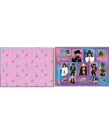 imagem de detalhe produto Caderno de Cartografia e Desenho Espiral Capa Dura Ana Castela 80 Folhas