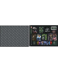 imagem de detalhe produto Caderno de Cartografia e Desenho Espiral Capa Dura Avengers Doomsday 80 Folhas