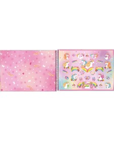 imagem de detalhe produto Caderno de Cartografia e Desenho Espiral Capa Dura Blink 80 Folhas