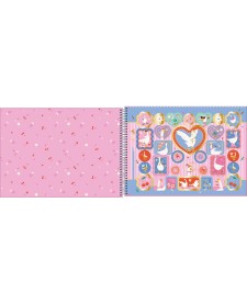 imagem de detalhe produto Caderno de Cartografia e Desenho Espiral Capa Dura Cindy 80 Folhas