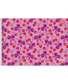 imagem principal do produto Caderno de Cartografia e Desenho Espiral Capa Dura D+ Feminino 96 Folhas