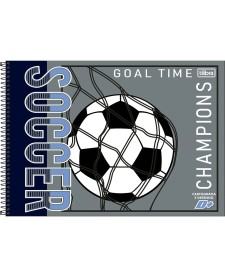 imagem principal do produto Caderno de Cartografia e Desenho Espiral Capa Dura D+ Masculino 96 Folhas