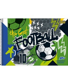 imagem principal do produto Caderno de Cartografia e Desenho Espiral Capa Dura D+ Masculino 96 Folhas