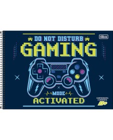 imagem principal do produto Caderno de Cartografia e Desenho Espiral Capa Dura D+ Masculino 96 Folhas