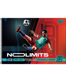 imagem principal do produto Caderno de Cartografia e Desenho Espiral Capa Dura Do It! 80 Folhas