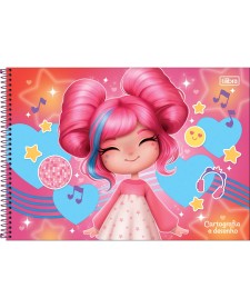 imagem principal do produto Caderno de Cartografia e Desenho Espiral Capa Dura La Liz 80 Folhas