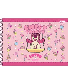 imagem principal do produto Caderno de Cartografia e Desenho Espiral Capa Dura Lotso 80 Folhas