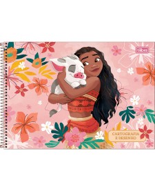 imagem principal do produto Caderno de Cartografia e Desenho Espiral Capa Dura Moana 80 Folhas