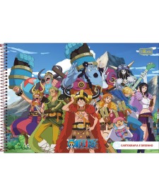 imagem principal do produto Caderno de Cartografia e Desenho Espiral Capa Dura One Piece 80 Folhas