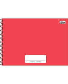 imagem principal do produto Caderno de Cartografia e Desenho Espiral Capa Dura Pepper Cores 80 Folhas