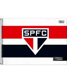 imagem principal do produto Caderno de Cartografia e Desenho Espiral Capa Dura São Paulo  80 Folhas
