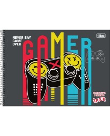 imagem principal do produto Caderno de Cartografia e Desenho Espiral Capa Dura Spice 48 Folhas