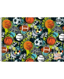 imagem principal do produto Caderno de Cartografia e Desenho Espiral Capa Dura Spice 48 Folhas