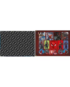 imagem de detalhe produto Caderno de Cartografia e Desenho Espiral Capa Dura Spider Man Game 80 Folhas