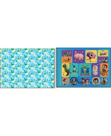 imagem de detalhe produto Caderno de Cartografia e Desenho Espiral Capa Dura Toy Story 80 Folhas