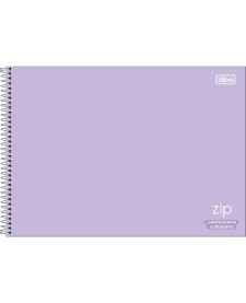 imagem principal do produto Caderno de Cartografia e Desenho Espiral Capa Dura Zip Colors 80 Folhas