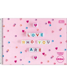 imagem principal do produto Caderno de Cartografia e Desenho Espiral Capa Dura Zoom+ Feminino 96 Folhas