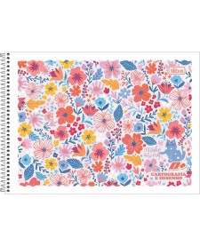 imagem principal do produto Caderno de Cartografia e Desenho Espiral Capa Flexível D+ 48 Folhas