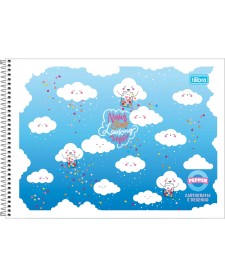 imagem principal do produto Caderno de Cartografia e Desenho Espiral Capa Flexível Pepper 40 Folhas