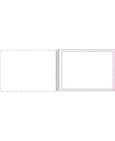 imagem de detalhe produto Caderno de Cartografia e Desenho Milimetrado Espiral Capa Dura Show Feminino 80 Folhas