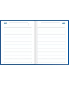 imagem de detalhe produto Caderno de Linguagem Brochura Capa Dura KIds 40 Folhas