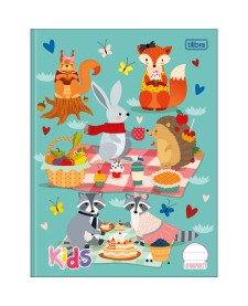 imagem principal do produto Caderno de Linguagem Brochura Capa Dura KIds 40 Folhas