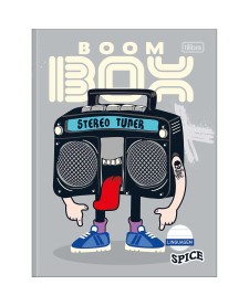 imagem principal do produto Caderno de Linguagem Brochura Capa Dura Spice 40 Folhas