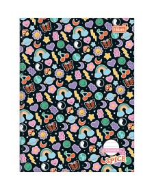 imagem principal do produto Caderno de Linguagem Brochura Capa Dura Spice 40 Folhas