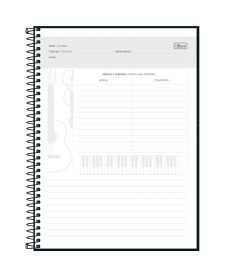 imagem de detalhe produto Caderno de Música Espiral Capa Dura Universitário Tilibra 80 Folhas